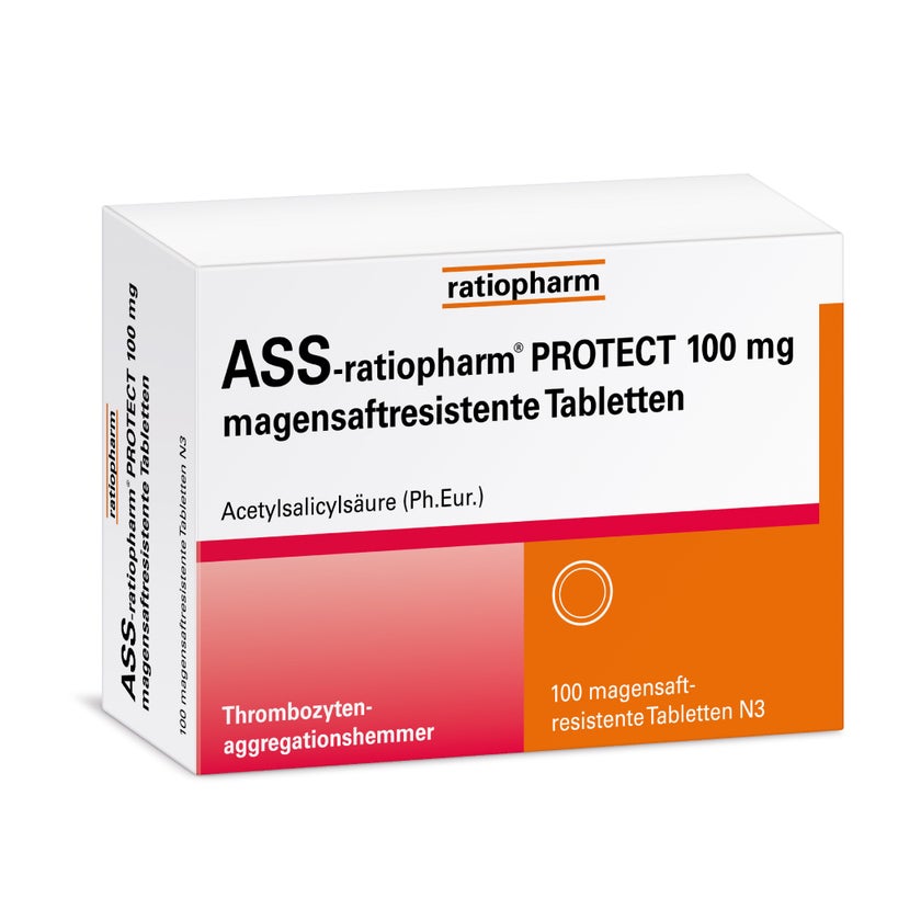 ASS-ratiopharm® PROTECT 100 mg 100 St