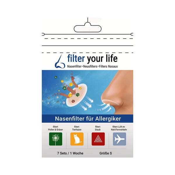Filter YOUR LIFE Nasenfilter f.Allergike 7X2 St