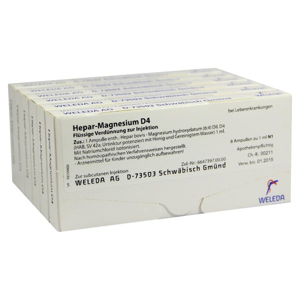Hepar Magnesium D 4 Ampullen 48X1 ml