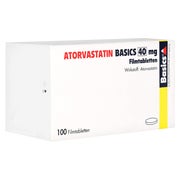 Atorvastatin Basics 40 mg Filmtabletten 100 St