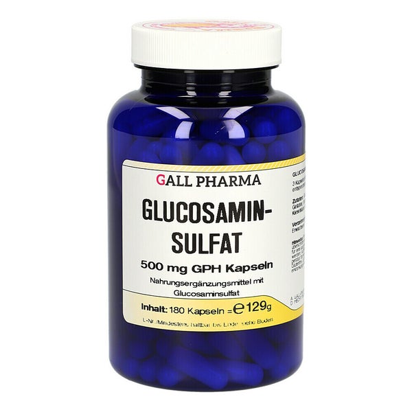 Glucosaminsulfat Kapseln 500 mg 180 St