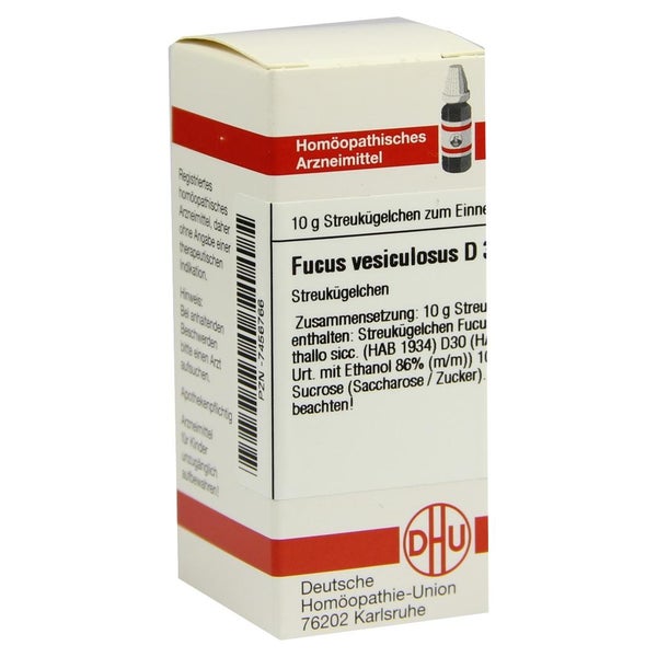 Fucus Vesiculosus D 30 Globuli 10 g
