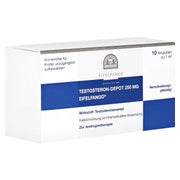 TESTOSTERON depot 250 mg Eifelfango Injektionslsg. 10X1 ml