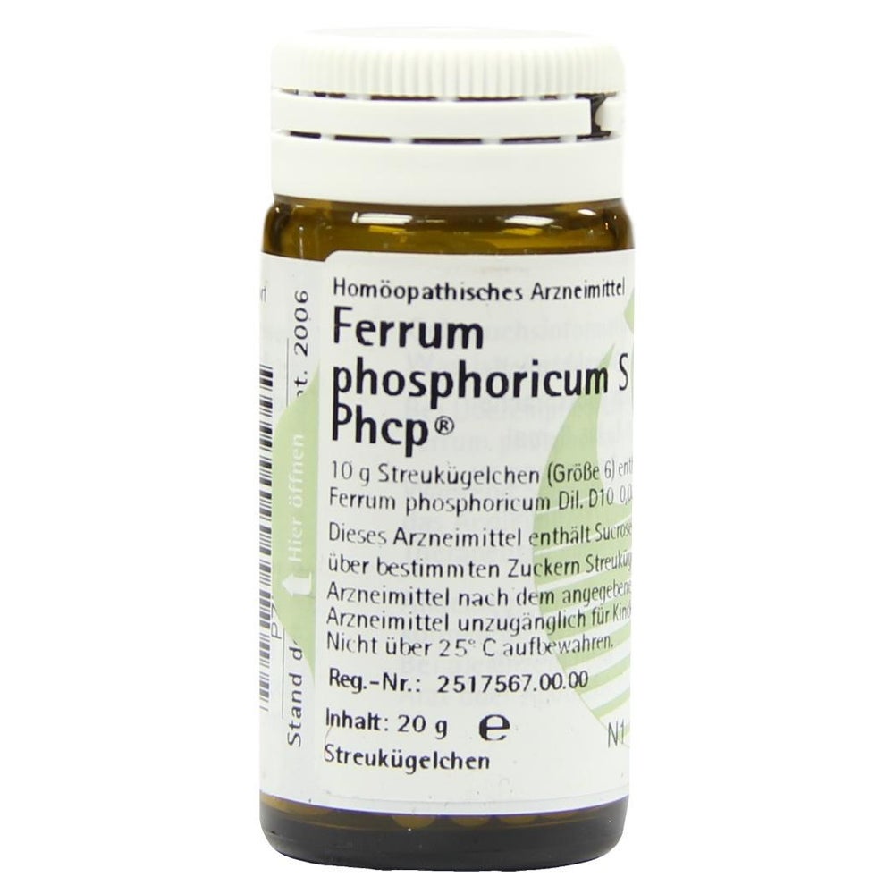 Ferrum Phosphoricum S Phcp Globuli 20 g