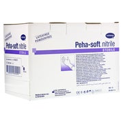 Peha-soft Nitrile Unt.handsch.steril pud 50X2 St
