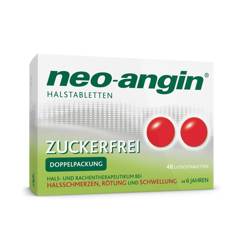 neo-angin Halstabletten zuckerfrei 48 St