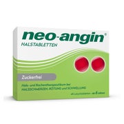 Produktabbildung: neo-angin Halstabletten zuckerfrei 48 St