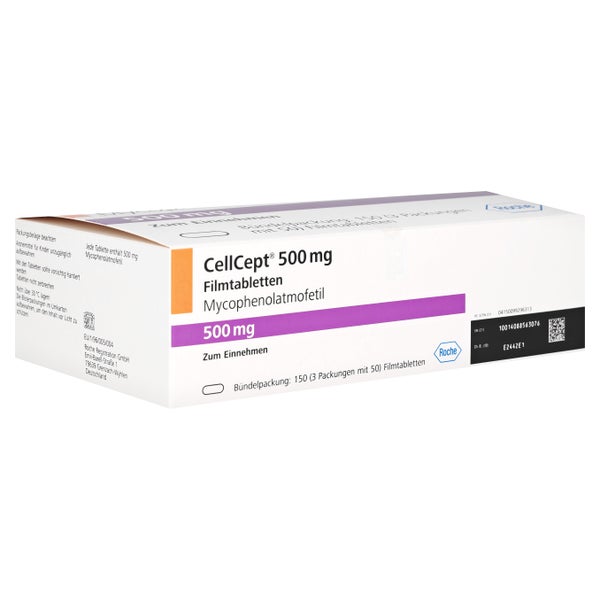 Cellcept 500 mg Filmtabletten 150 St