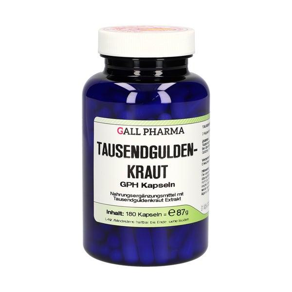 Tausendguldenkraut GPH Kapseln 180 St