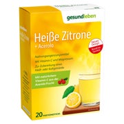 Gesund Leben Heiße Zitrone+Acerola Pulve 20 St