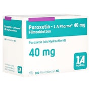 Paroxetin-1a Pharma 40 mg Filmtabletten 100 St
