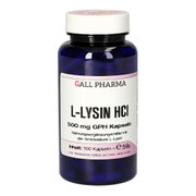 Produktabbildung: L-lysin 500 mg Kapseln 100 St