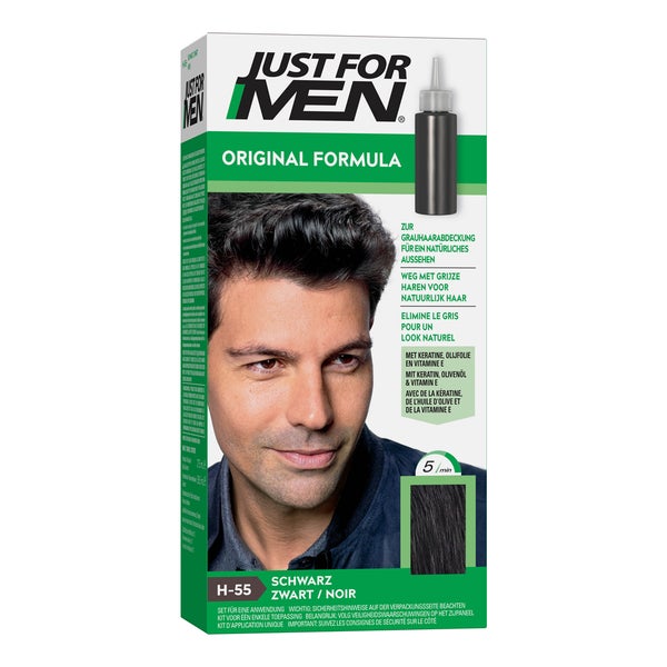 JUST for men Tönungsshampoo schwarz 60 ml