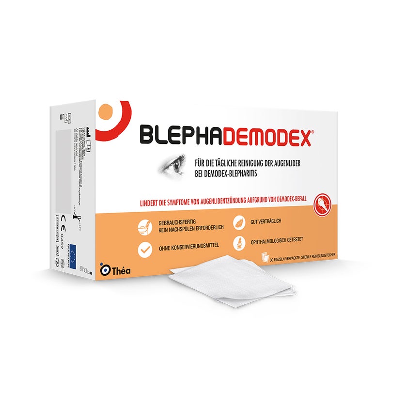 Blephademodex Sterile Reinigungstücher 30 St