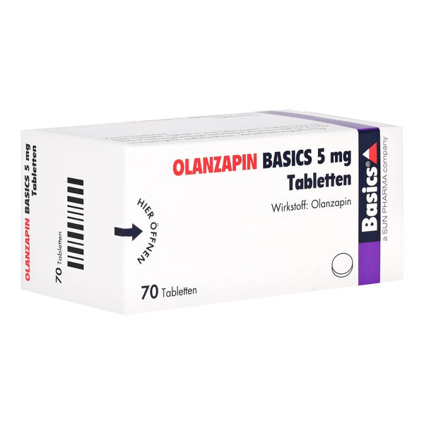 Olanzapin Basics 5 mg Tabletten 70 St