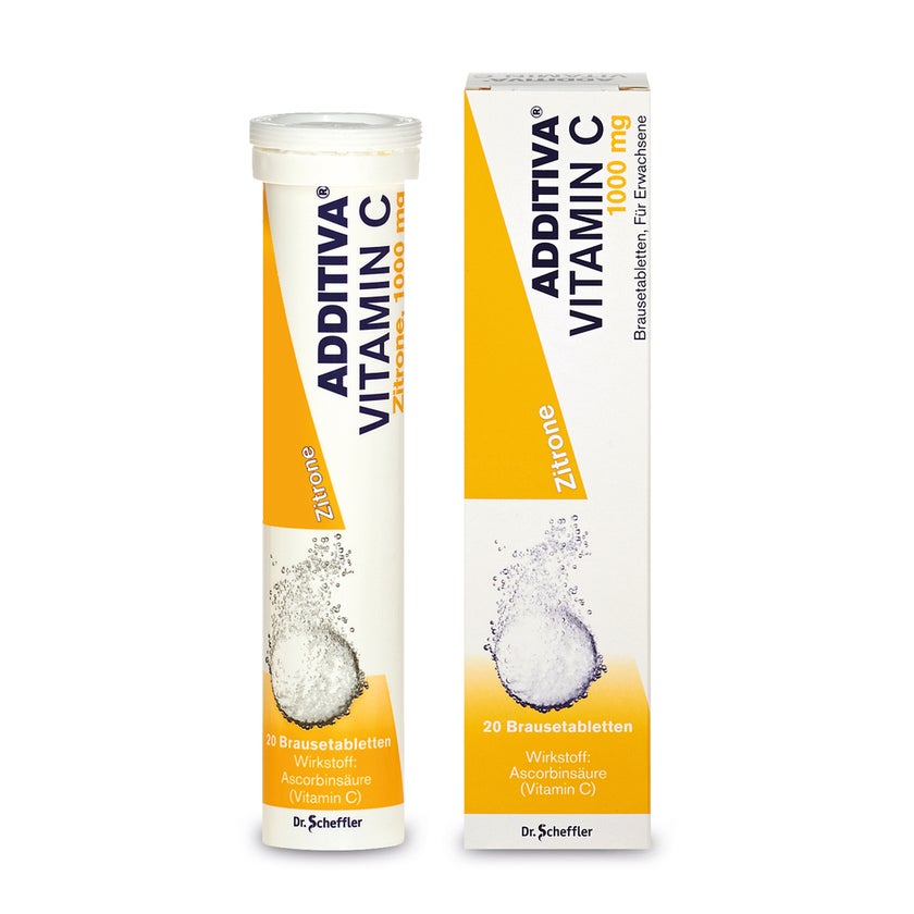 Additiva Vitamin C Zitrone 1000mg 20 St
