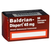 Baldrian Dispert 45 mg überzogene Tablet 50 St