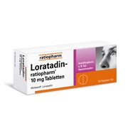 Produktabbildung: Loratadin-ratiopharm® 10 mg Tabletten 50 St