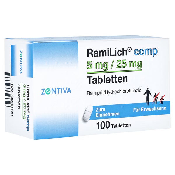 Ramilich comp 5 mg/25 mg Tabletten 100 St