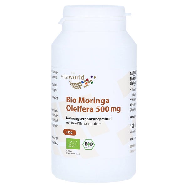 Moringa Oleifera 500 mg Kapseln 120 St