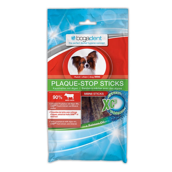 Bogadent Plaque-stop Sticks mini f.Hunde 100 g