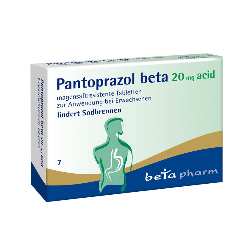 PANTOPRAZOL beta 20 mg acid 7 St