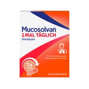 Produktabbildung: Mucosolvan Retardkapseln Hustenlöser mit Ambroxol 20 St