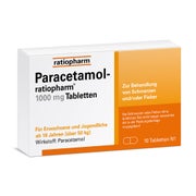 Paracetamol ratiopharm 1.000 mg 10 St