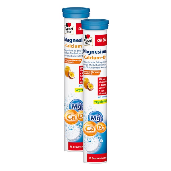 Doppelherz® aktiv Magnesium+Calcium+D3 15 St
