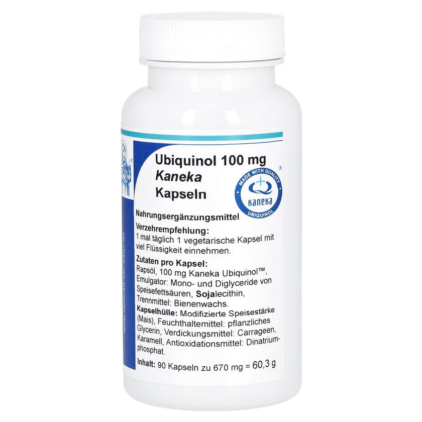 Ubiquinol 100 mg Kaneka Kapseln 90 St