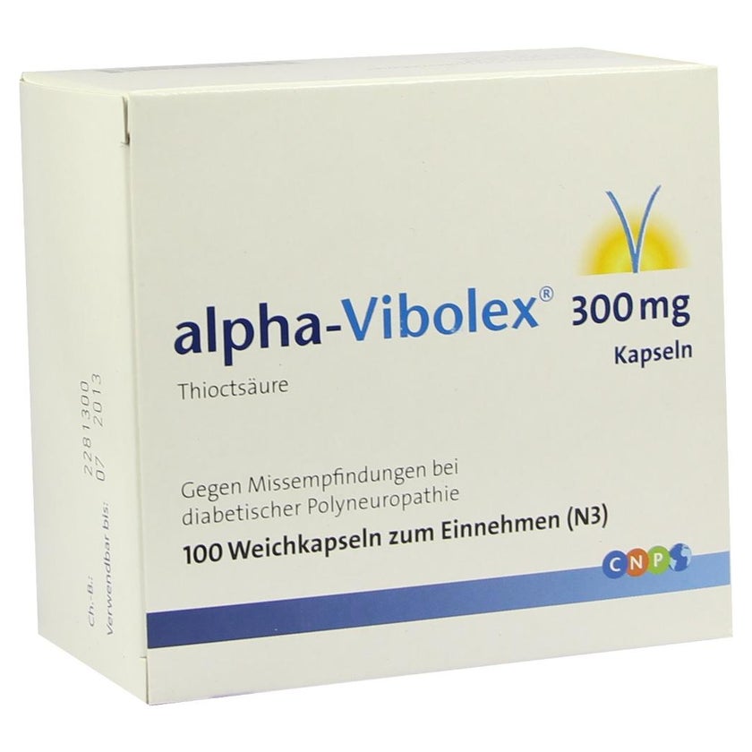 Alpha Vibolex 300 mg Weichkapseln 100 St