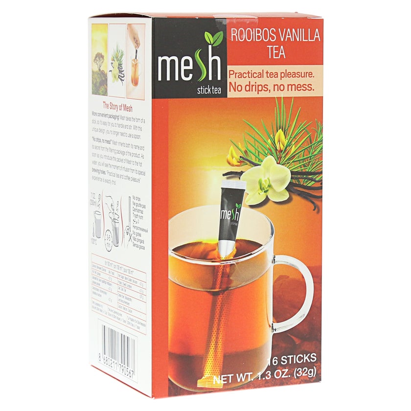 MESH Stick Rotbush Tee Vanille 16 St