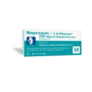 Produktabbildung: Naproxen 1 A Pharma® 250 mg 30 St