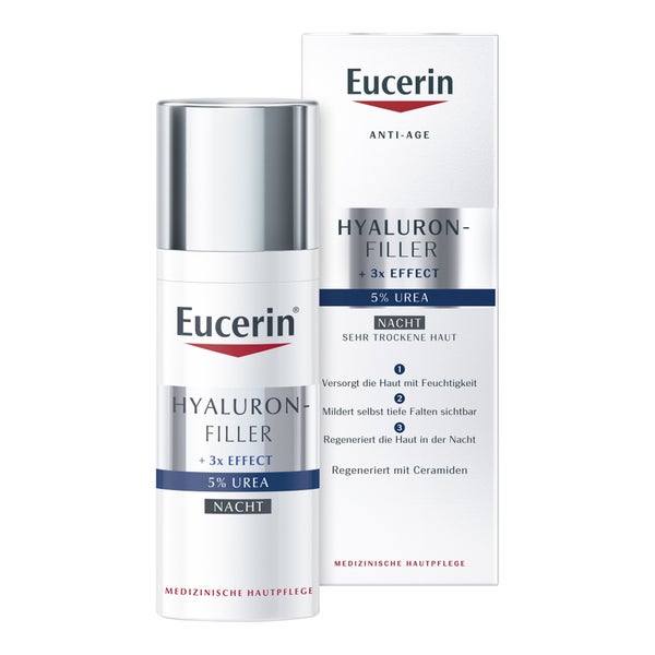 Eucerin Hyaluron-Filler 5% Urea Nachtpflege 50 ml
