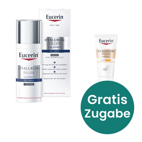 Eucerin Hyaluron-Filler 5% Urea Nachtpflege 50 ml