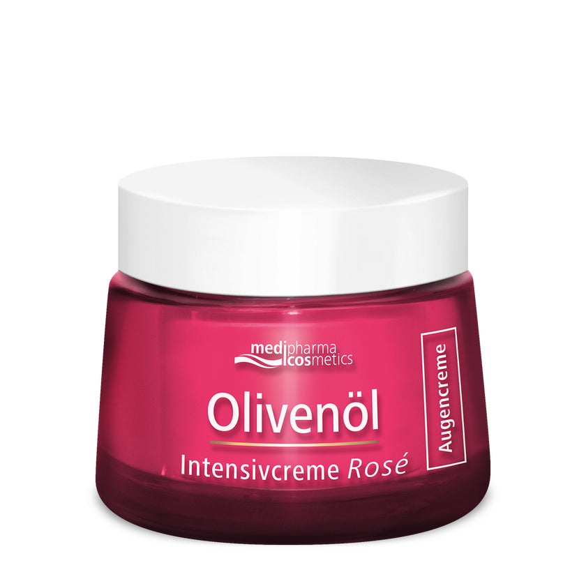 medipharma cosmetics Olivenöl Intensivcreme Rosé Augencreme 15 ml