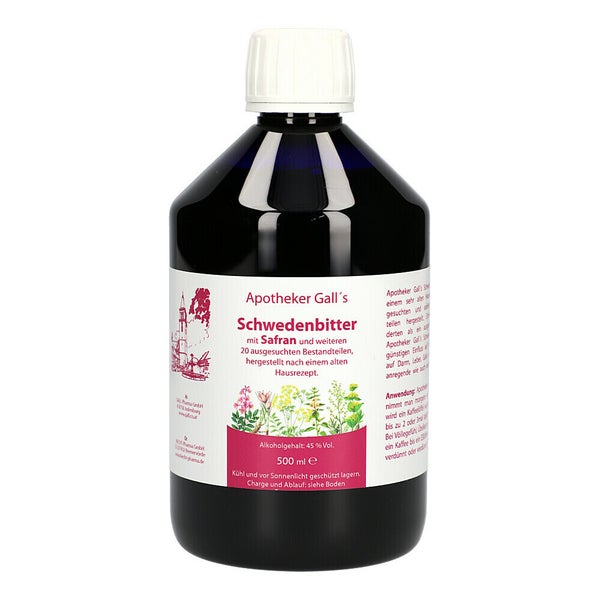 Schwedenbitter M.safran Lösung 500 ml