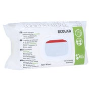 Ecolab Incidin OxyWipe S Reinigungs- und Desinfektionstücher für Medizinprodukte - 1 Packung = 100 Tücher, Maße: 20 x 20 cm 1X100 St