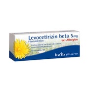 Levocetirizin beta 5 mg 50 St