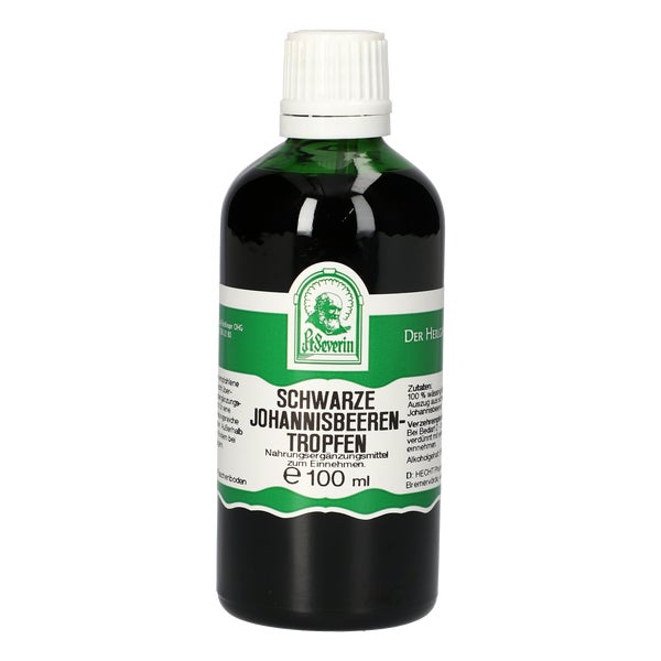 Schwarze Johannisbeeren Tropfen zum Einn 100 ml