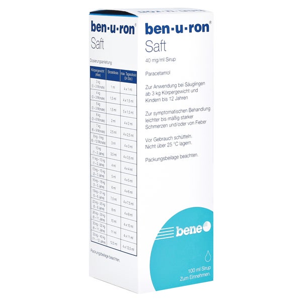 Ben-u-ron Saft 100 ml