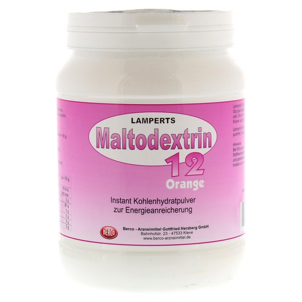 Maltodextrin 12 Orange Lamperts Pulver 500 g