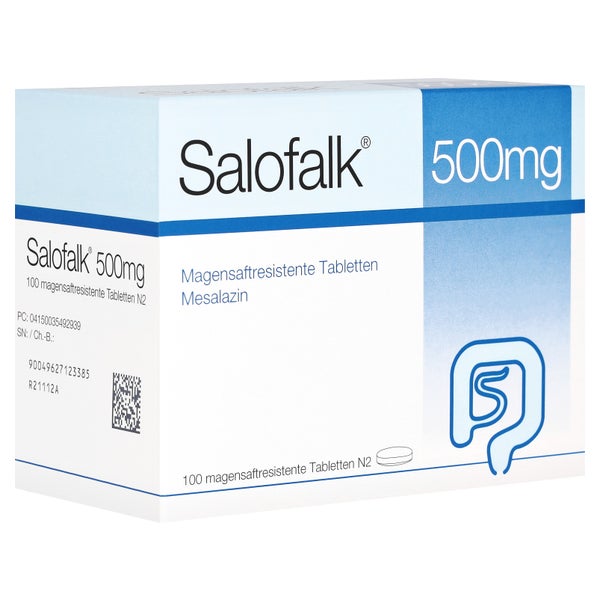 SALOFALK 500 mg magensaftresistente Tabletten 100 St