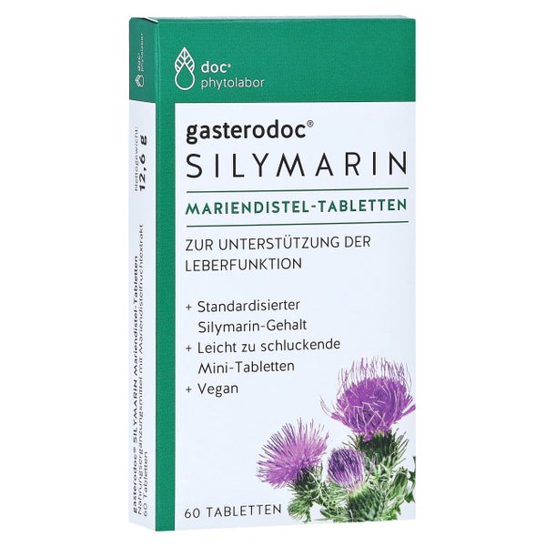 doc nature's Gasterodoc Silymarin Mariendistel Tablet 60 St