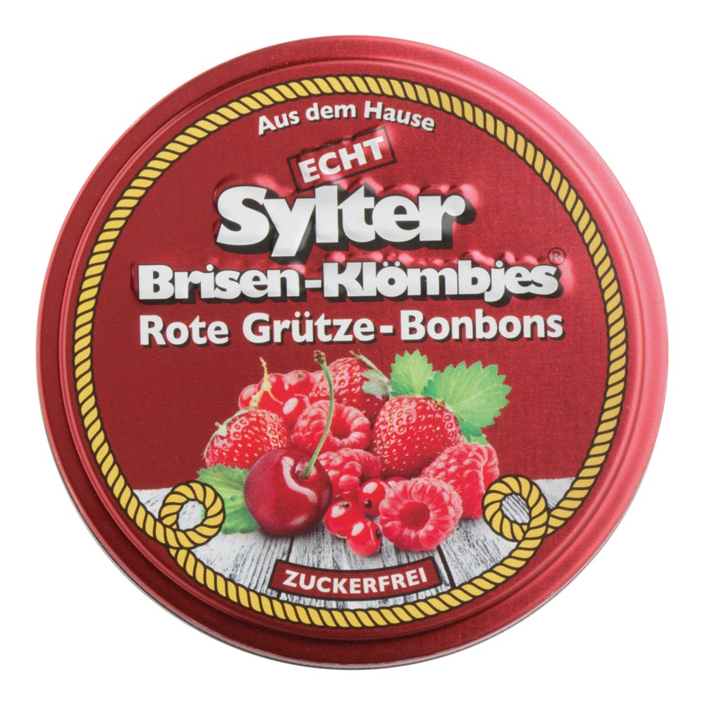 Echt Sylter Brisen-Klömbjes® Rote Grütze-Bonbons