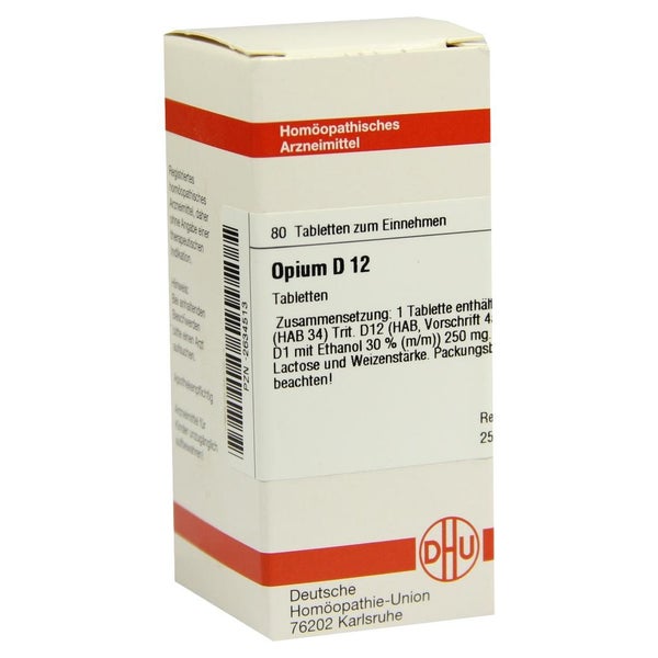 Opium D 12 Tabletten 80 St