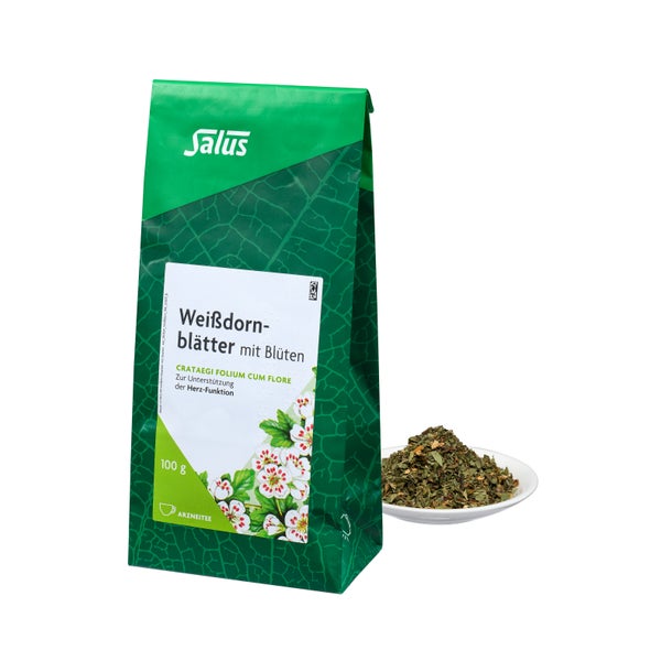 Weissdornblätter M.blüten Arzneitee Bio 100 g