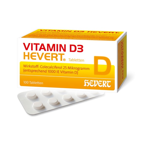 Vitamin D3 Hevert Tabletten 100 St