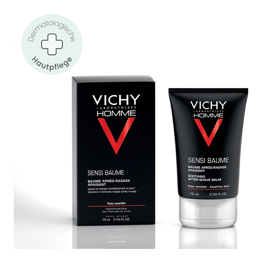 Vichy Homme Sensi Baume Soothing After Shave Balm 75 ml