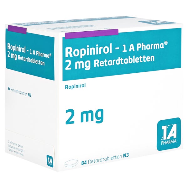 ROPINIROL-1A Pharma 2 mg Retardtabletten 84 St